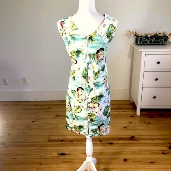 VTG Shannon Marie,Hawaiian Made,Soft Tropical Oasis, Muted Island Hues,Idyllic! - Picture 9 of 12